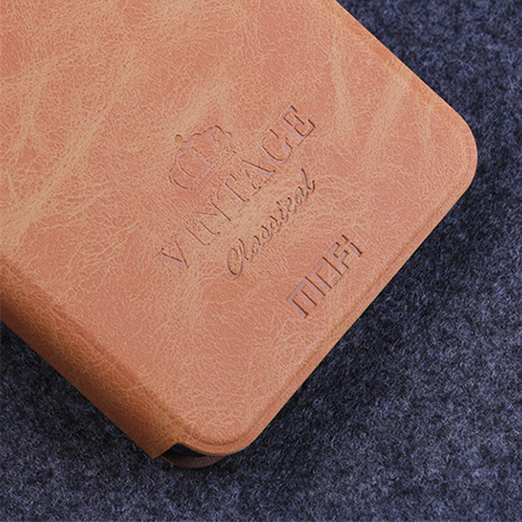 MOFI Luxury Shockproof Flip with Stand Card Slot Full Body PU Leather Protective Case for Xiaomi Redmi Note 8 Pro