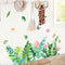 Miico FX64040 Flower Wall Stickers Children's Room Kindergarten Living Room Bedroom Wall Sticker DIY Sticker