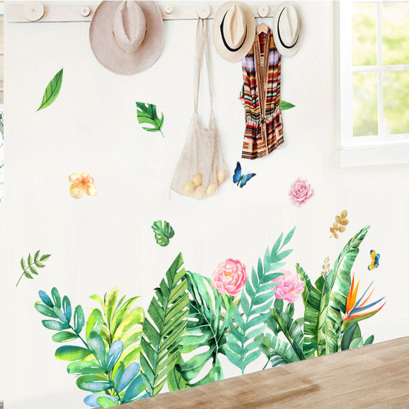 Miico FX64040 Flower Wall Stickers Children's Room Kindergarten Living Room Bedroom Wall Sticker DIY Sticker