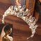 Wedding Jewelry Pageant Crown Headband Baroque Handmade Crystal Rhinestone Princess Tiara Bridal