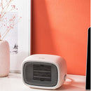 Jordan&Jurdy Portable Electric Air Heater Warm Fan Blower Small Handy Desktop Radiator Warmer