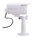 Solar Powered Simulation PIR Sensor Camera Detector CCTV Camera Dummy LED Light