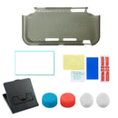 TPU Protective Case Bracket Tempered Film Rocker Cap Kit for Nintendo Switch Lite Game Console