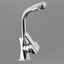 Flexible Chrome Brass Swivel Wash Water Spout Kitchen Sink Single Lever Faucet Mixer Tap