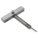 DANIU Semicircle Single Row AB Lock Flat Tin Foil Opening Tool Lock Pick Tools S