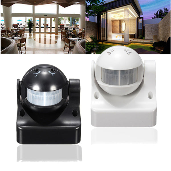 12M 180 Degree Lighting Security PIR Infrared Motion Movement Sensor Detector Switch Outdoor Home