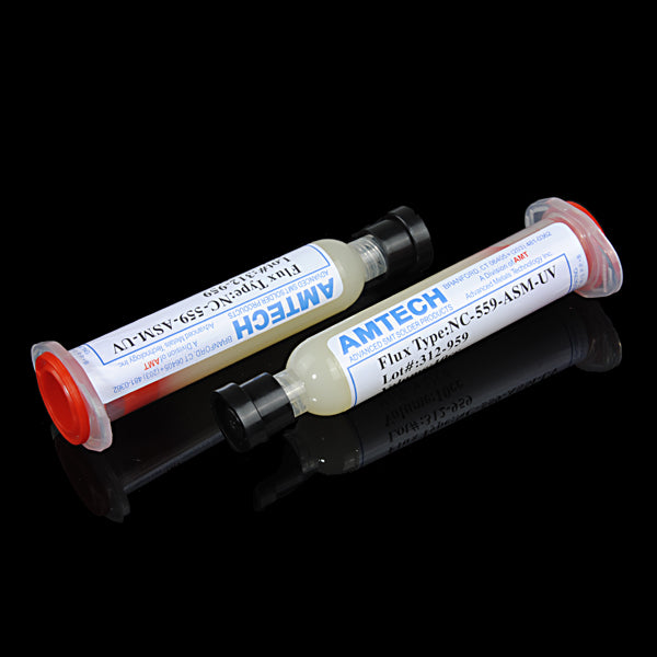 2pcs AMTECH NC-559-ASM PCB BGA Reballing Solder Flux Paste 10CC