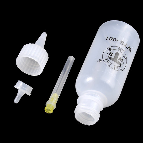 Booster Flux Bottle Alcohol Liquid Container with Funnel and Needle