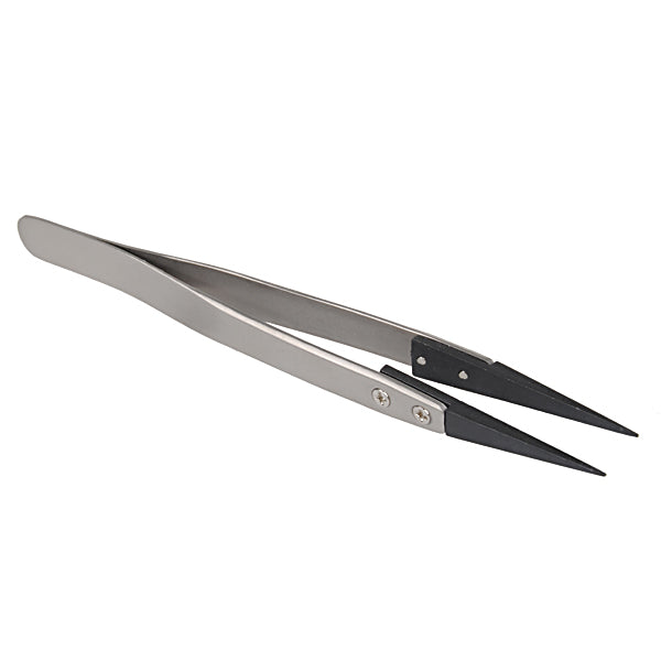 Vetus ESD 259 Handle Stainless Tweezers with 8pcs Exchengeable Tips