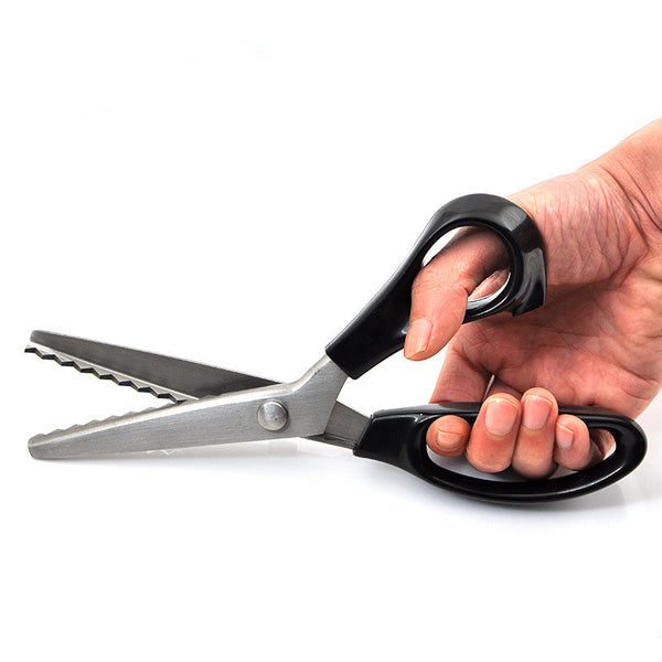 Pinking Shears Scissors Sewing Craft Upholstery Tailor Zig Zag Tool