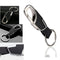 Metal Leather Strap Cars Keyring Keychains Key Chain Ring Key Fob Holder Gift