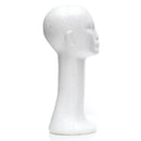 Styrofoam Long Neck Female Foam Head Model Glasses Hair Wig Mannequin Hat Stand Display