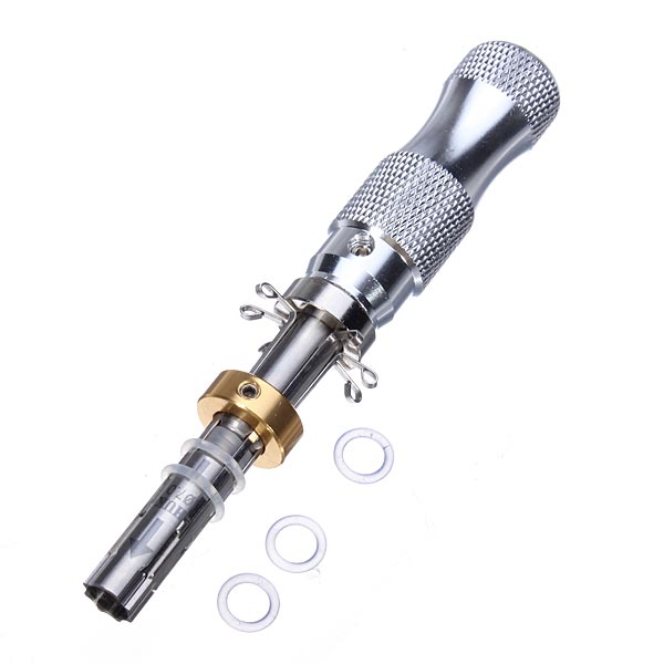 DANIU 3Pcs Tubular 7 Pins Lock Pick Tool Locksmith Tool Lock Pick Set