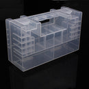 Translucent Hard Plastic Case Holder Storage Box for AA AAA C battery