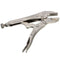 Metal Curved Jaw Vice Grip Locking Vice Mole Grip Plier Clamp Wrench Silver