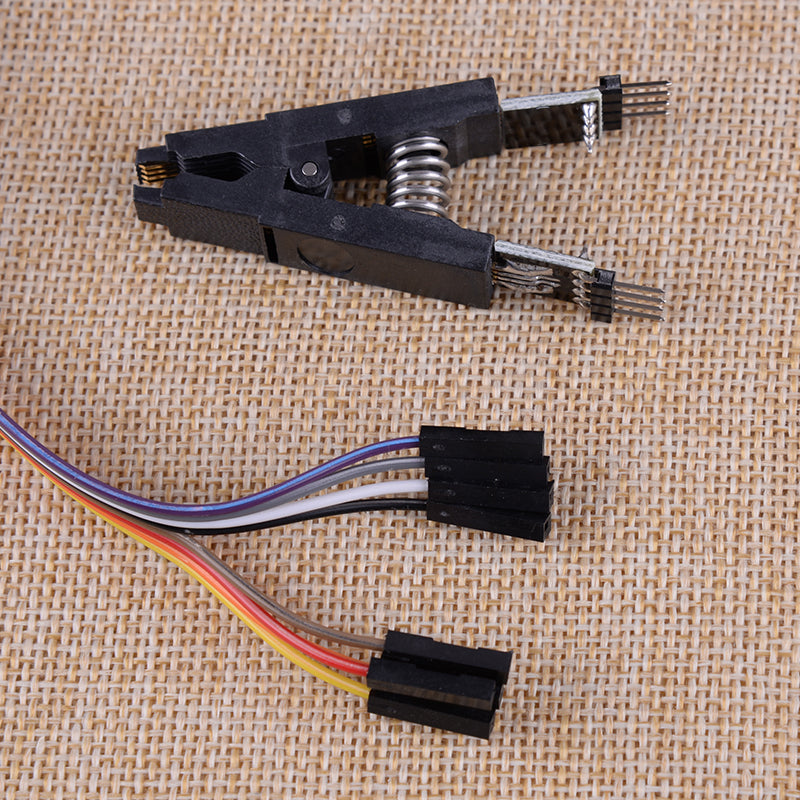 SOP8 SOIC8 Test Clip fit for 93CXX 25CXX programming iProg+ Mini Pro TL866CS Hf
