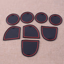 Decor 13pcs Cupholder Console Liner Mat Coasters Fit for Subaru WRX 2015-2020