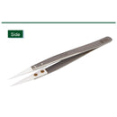 BEST BST-72-MZ Non-inductive Ceramic Stainless Steel Handle Tweezer