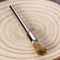 3mm Brass Wire Wheel Brush Cups Tool Shank for Dremel Drill Rust Weld