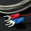 RTD Pt100 Temperature Sensor 2m Cable Probe 50mm 3 Wires -50-400Degree