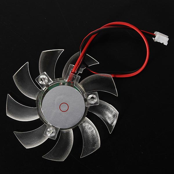 2 Pins 55x10mm 12V Heat Sink Cooler CPU Cooling Fan PC Computer