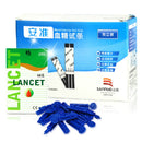 50Pcs Sannuo Blood Glucose Meter Glucometer Test Strips Lancets