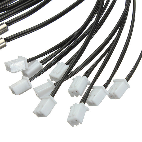 60cm 10pcs NTC-3470 Waterproof Professional Temperature Sensor Probe