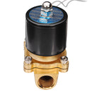 Brass DC 24V 1/2inch Electric Water Air Fuels Gas Solenoid Valve
