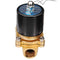 Brass DC 24V 1/2inch Electric Water Air Fuels Gas Solenoid Valve