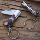 LAOTIE 85mm Stainless Steel Mini EDC Folding Blade Outdoor Survival Multifunctional Cutter Tools