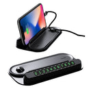 Baseus Multi-functional Car Phone Holder Dashboard Silicone Temporary Parking Card Number Plate