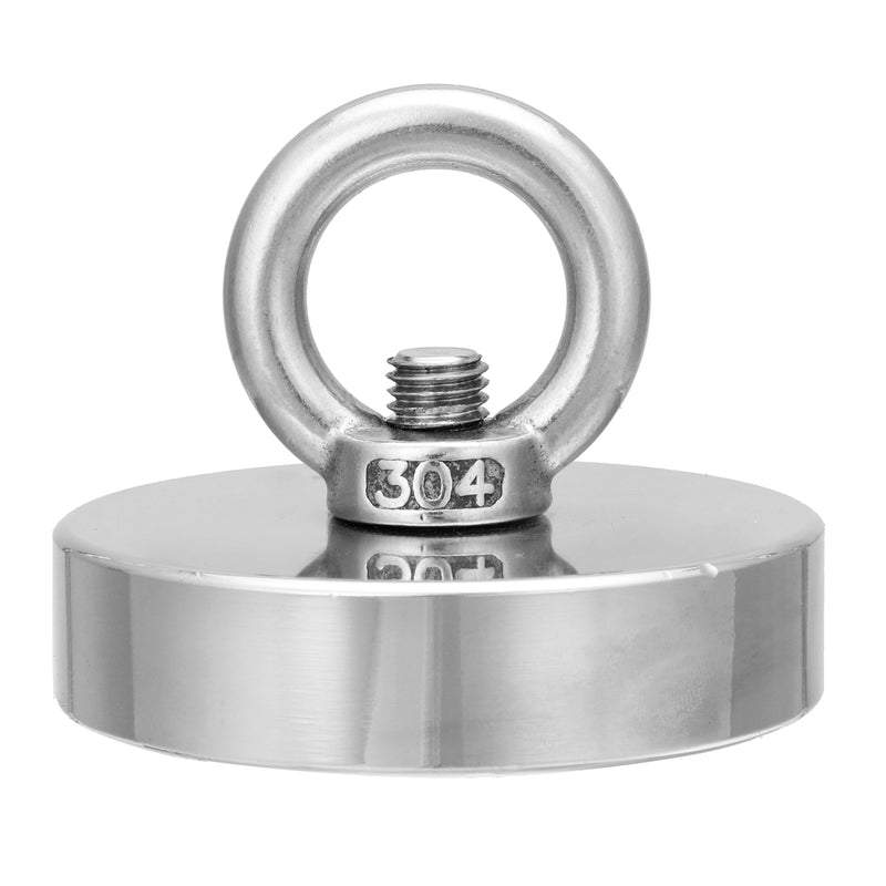 90KG D48mm Neodymium Recovery Magnet NJ48 Sea Fishing Metal Treasure Hunting Magnet