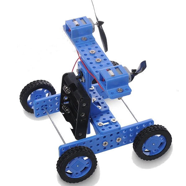 DIY Rubber Wheel Trolley Wind NO.34 Model Kit For  DIY Handmade Assembling