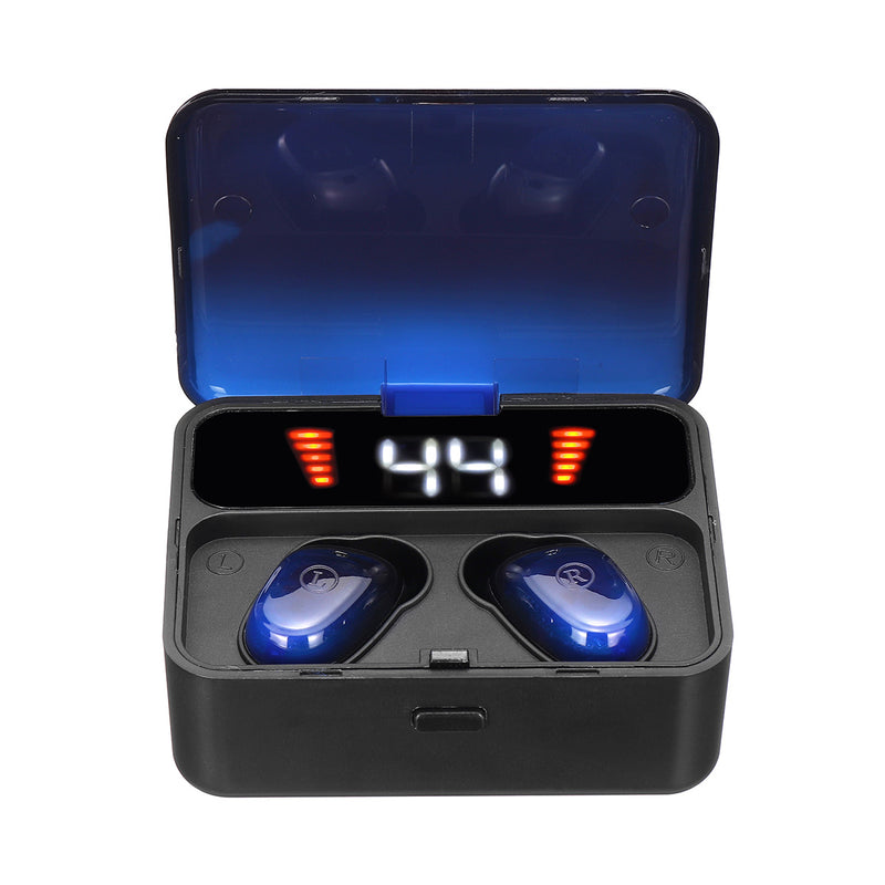 TWS Wireless bluetooth 5.0 Earphone 2000mAh Power Bank Smart Touch Dual LED Display Headphone with Charging Box