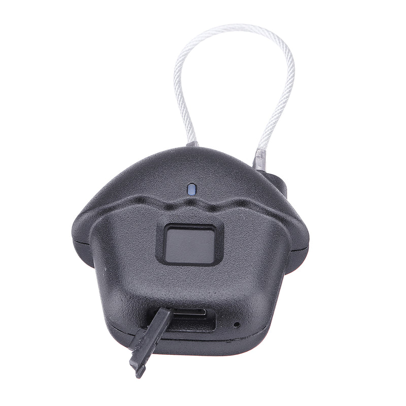 Waterproof Smart USB Charging Anti-Theft Keyless Door Lock Fingerprint Padlock