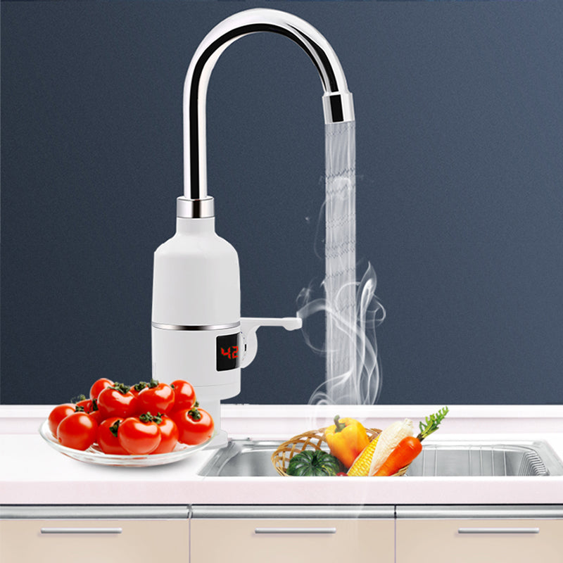 Digital Display Electric Hot Faucet Tap Under The Water With Leakage Protection