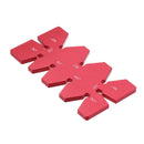 Drillpro Aluminum Alloy 20-65 Degree Angle Gauge Angle Template Ruler For Woodworking