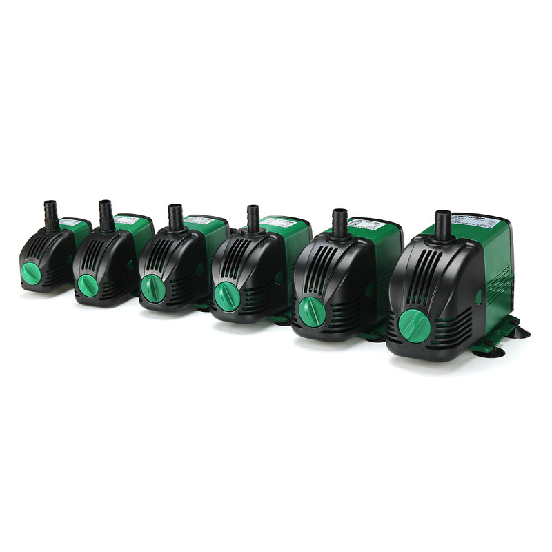 6/14/24/35/52/60W Submersible Water Pump Low Noise Durable Aquarium Fish Tank Fountain Pump