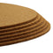 200*3mm Round Heated Bed Heating Pad Insulation Cotton With Cork Glue For 3D Printer Reprap Ultimake