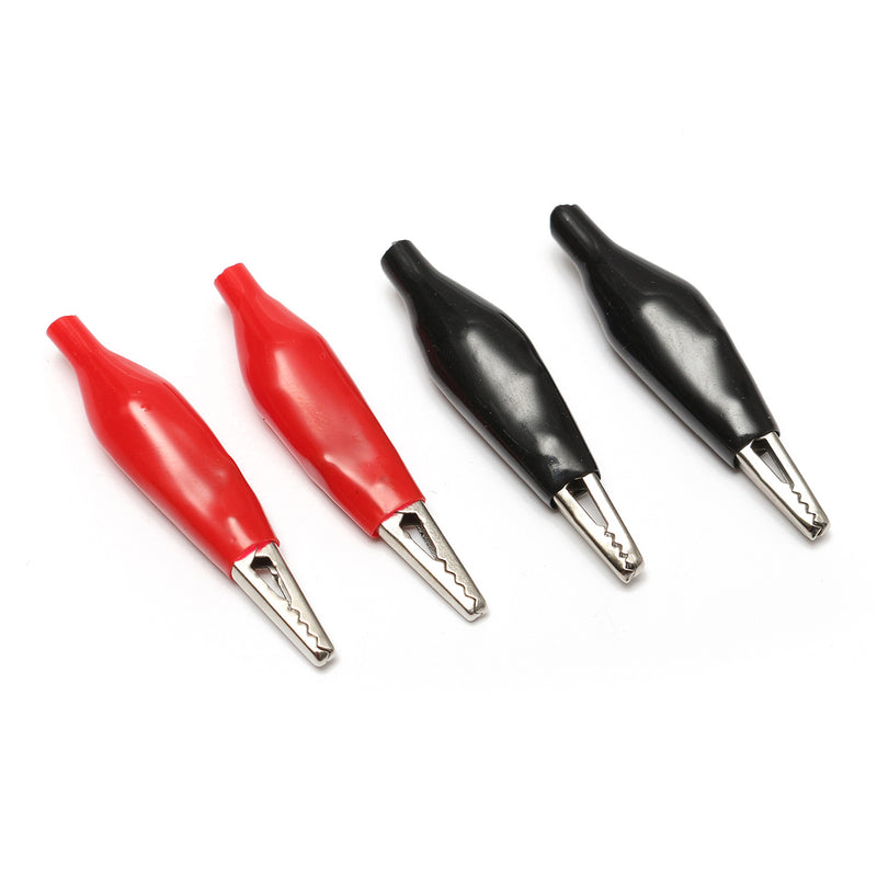 DANIU 5Pcs 5 Colors Silicone Banana to Banana Plugs Test Probe Leads Cable