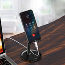 USAMS Aluminum Alloy Desktop Phone Holder Tablet Stand For Smart Phones Below 7.9 Inches iPad Mini iPhone XS Max
