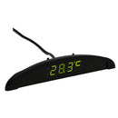 LED Digital Auto Clock Voltmeter Thermometer 12V 3 In 1 Function
