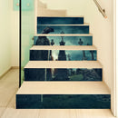 Miico LT008 Halloween Sticker Creative Stair Sticker Removalbe Sticker Waterproof Wall Sticker