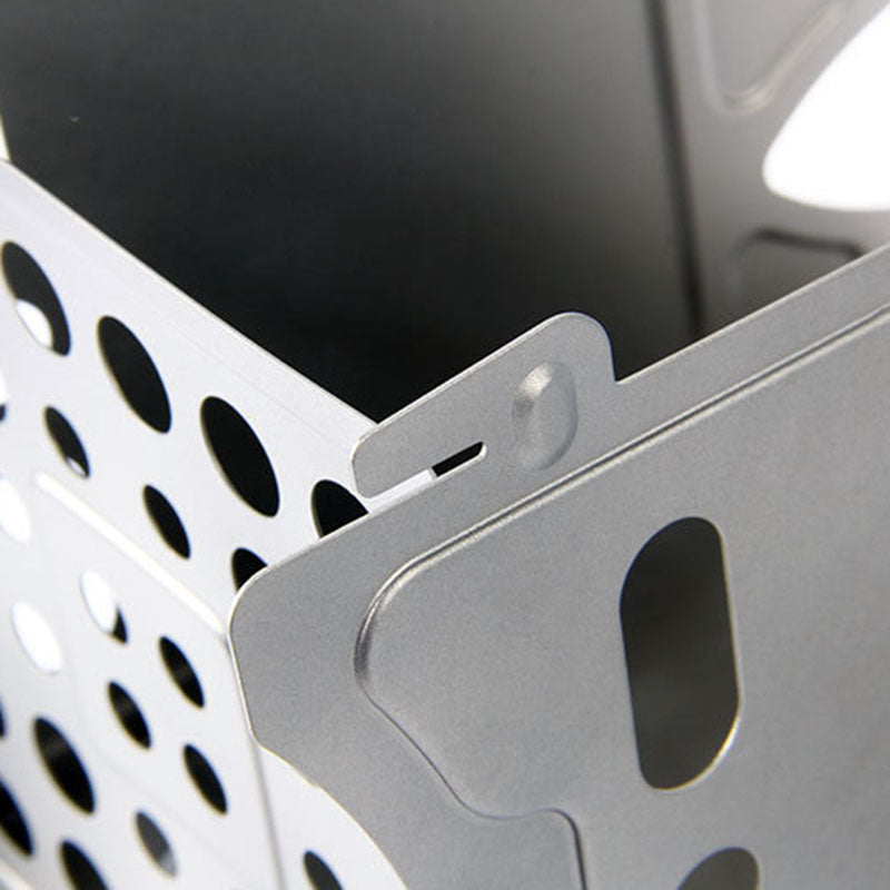 BBQ Camping Stove Portable Ultralight Titanium Wood Burning Cooking Stove Firewood Stove