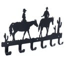 6 Hooks Wall Mounted Door Coat Cloth Hook Hat Rack Robe Decor Hanger Holder