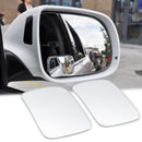 2 Pcs 360 Car Truck Blind Spot Mirror Wide Angle Convex Rear Side View Mirror