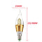 E14 Non-dimmable LED Bulb 4W SMD 2835 Pure White/Warm White Candle Flame Down Light Lamp AC 85-265V