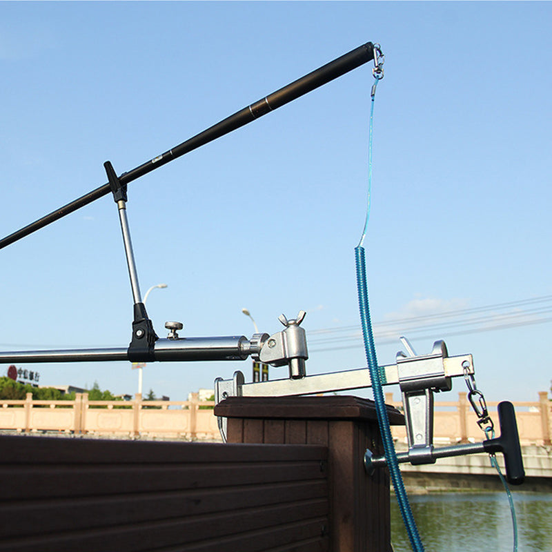 Adjustable Fishing Rod Holder Mount Stainless Steel Pole Bracket Stand Boat Holder