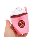 Suction Cup Coffee Squishy 8*10cm Slow Rising Soft Collection Gift Decor Toy With Packaging