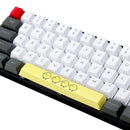 Five-sided Dyesub PBT Yellow Chicks Space Bar 6.25u Novelty Keycap